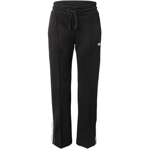 DKNY Performance Športne hlače črna / bela