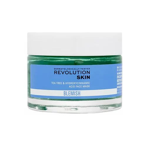 Revolution Blemish Tea Tree & Hydroxycinnamic Acid Face Mask maska za lice za masnu kožu 50 ml