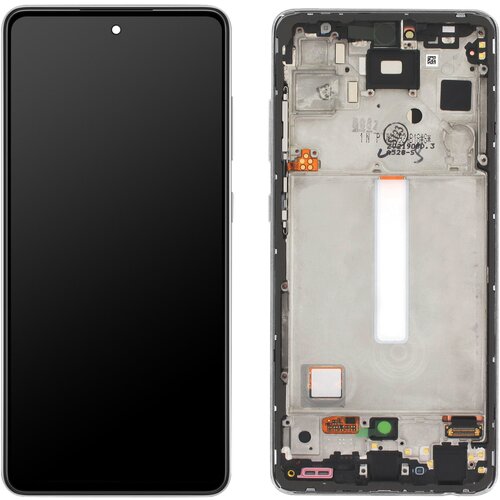 Samsung Originalni zaslon Galaxy A52s [Servisni paket]: LCD zaslon na dotik - bel, (21733331) Cene