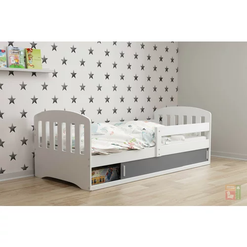 BMS Group Dječji krevet Classic-1 - 80x160 cm - bijela