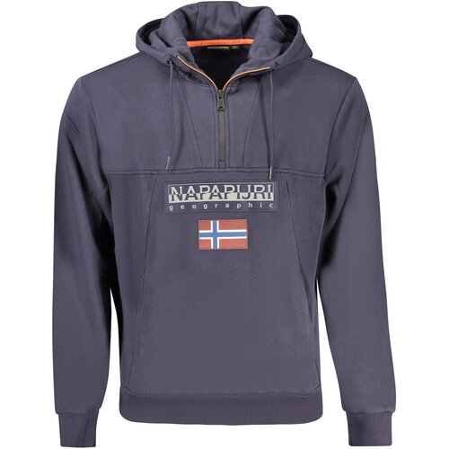 Napapijri SWEATSHIRT WITHOUT ZIP MEN BLUE Slike