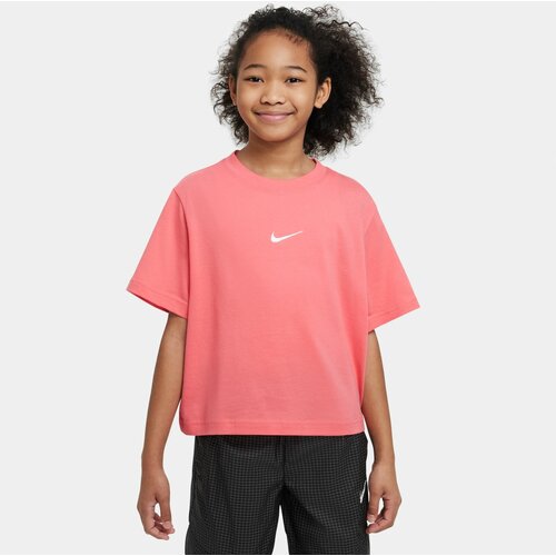 Nike g nsw tee essntl ss boxy majica za devojčice ljubičasta DH5750 Slike