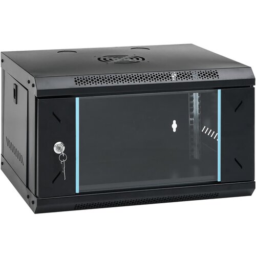 vidaXL Stenska omrežna omarica 6U 19" IP20 53x40x30 mm Cene