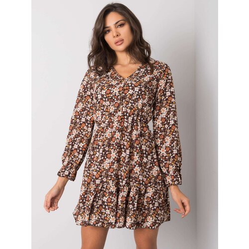 Och Bella Dress-TW-SK-BI-25624.20P-black-yellow Slike