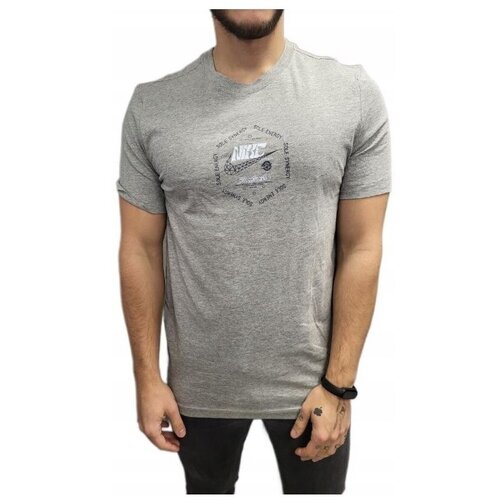 Nike Majice s kratkimi rokavi HF0469063 Siva Cene