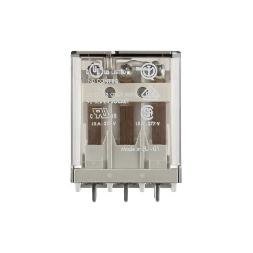 Finder 62.23.9.024.0300 Utični relej 24 V/DC 16 A 3 zatvarač 10 ST Tray Slike