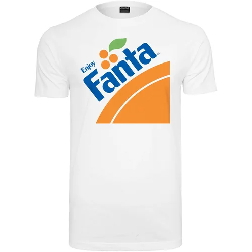 Merchcode Majica 'Fanta' plava / zelena / narančasta / bijela