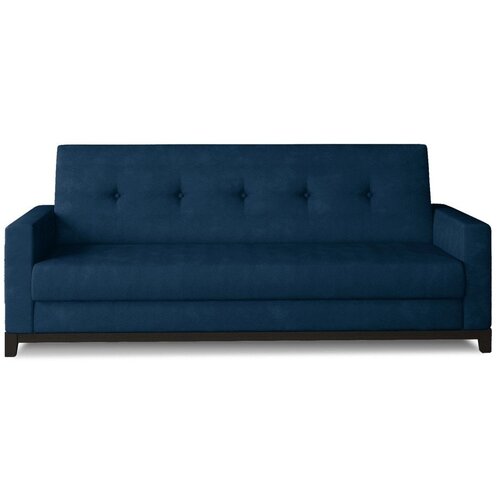 ELTAP Plava baršunasti sklopiva/s prostorom za odlaganje sofa 216 cm Selene – Cene