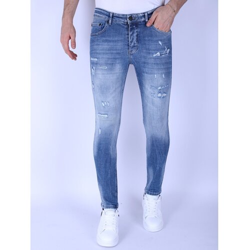 Local Fanatic Kavbojke slim 146971515 Modra Cene