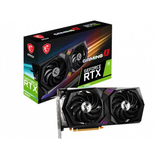 MSI SVGA GeForce RTX 3060 GAMING X 12G Slike