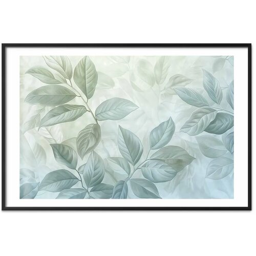  Plakat Mint Leaves - large botanical motif 30x21 Cene