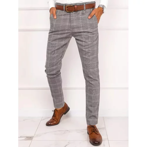 DStreet Light gray men's trousers UX3769