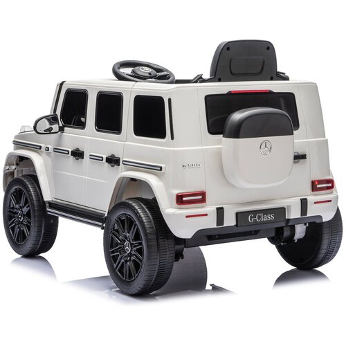 Mercedes G 4x4 24V 2580 Battery-Operated Vehicle White Slike