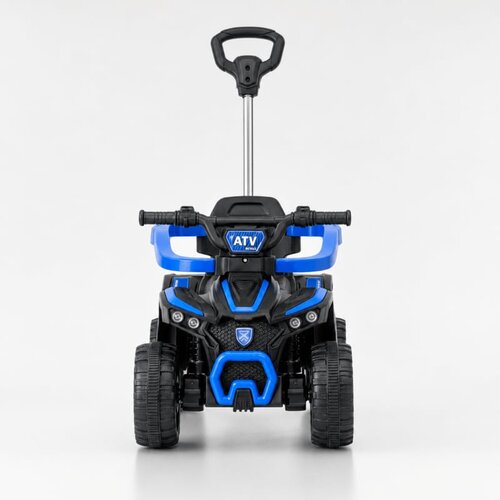  Kvad guralica za decu sa ručkom 2u1 ATV- Plava Slike