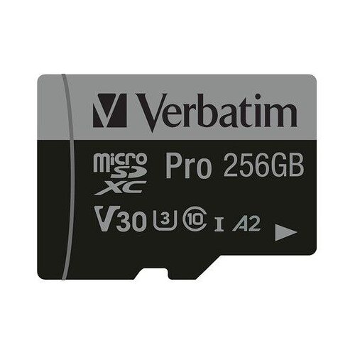 Verbatim microSDXC Pro 256GB Class 10 UHS-I incl Adapter Cijene