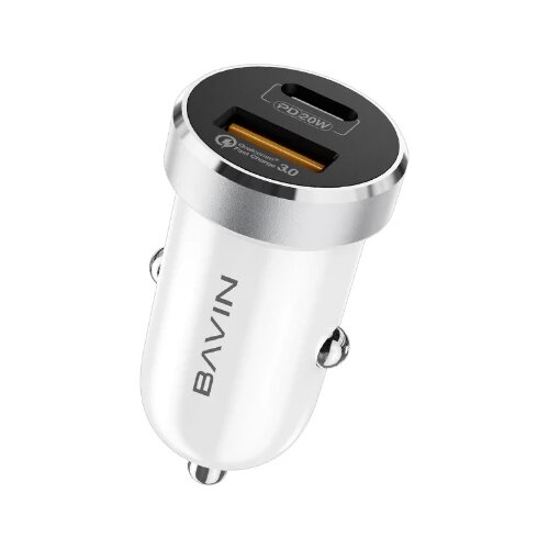 BAVIN auto punjač 20w bela - PC863 ( 90055 ) Slike
