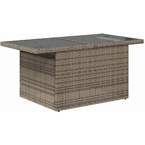 vidaXL 8-dijelni set vrtnih sofa od poliratana s jastucima sivi Cijene