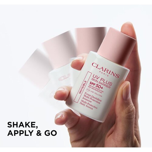 Clarins UV Plus Translucent SPF50 krema za sončenje za obraz SPF 50 30 ml Slike