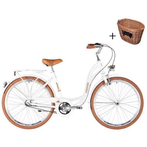  Bicikl Kenzel Bellissima Classic 28" gradski Bicikl - Bijela - 28" Cijene