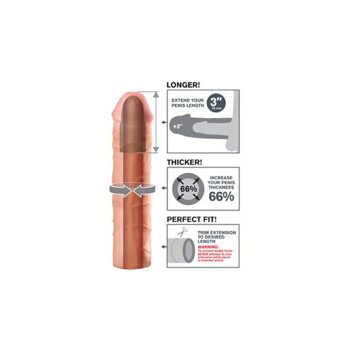 Pipedream prevleka za penis &amp;quot;fx mega 3&amp;quot; (R11680) Slike