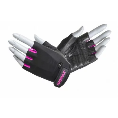 MADMAX RAINBOW Fitnes rukavice, crna, veličina