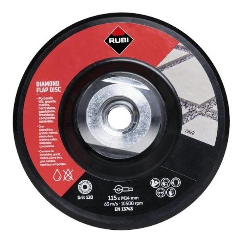 Rubi POLISHING WHEEL 115MM 100 /120 32927 Cijene