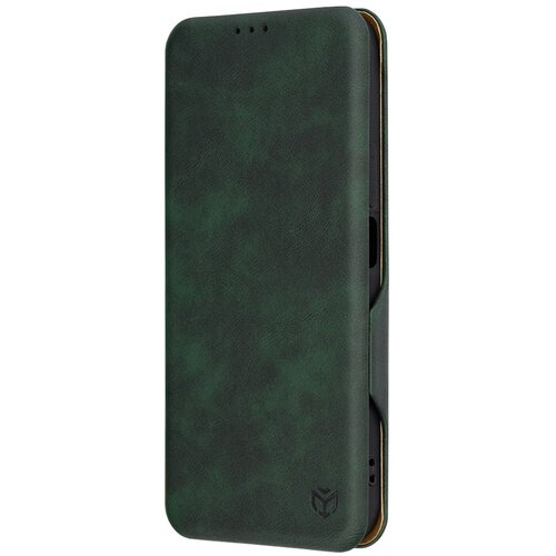 Techsuit Safe Wallet Plus preklopna futrola za Honor 200 Lite &amp;ndash; tamno zelena Slike