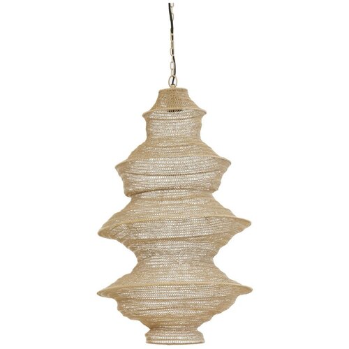Light & Living Bež metalna viseća svjetiljka Nakisha – Cene