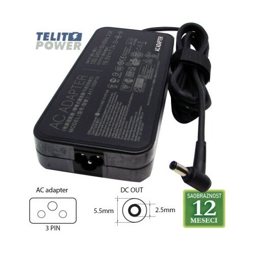 Asus 19V-7.7A ( 5.5 * 2.5 ) A17-150P1A 150W laptop adapter ( 3061 ) Cene