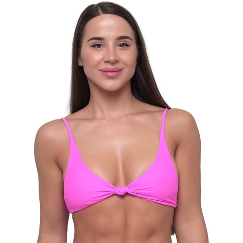 GymBeam Women&amp;lsquo;s Bikini Top CURACAO Pink Slike