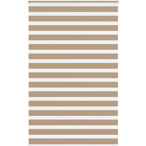 Zebra zavjesa Pje&scaron;čano smeđa 150x230 cm &Scaron;irina tkanine 145,9 cm Poliester Cene