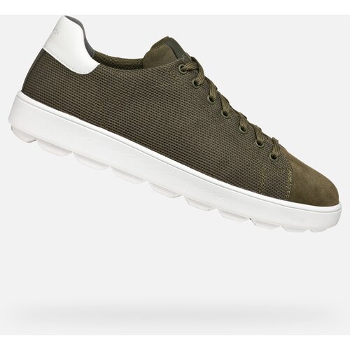 Geox Khaki men's sneakers Spherica Ecub-1 - Men's Cijene
