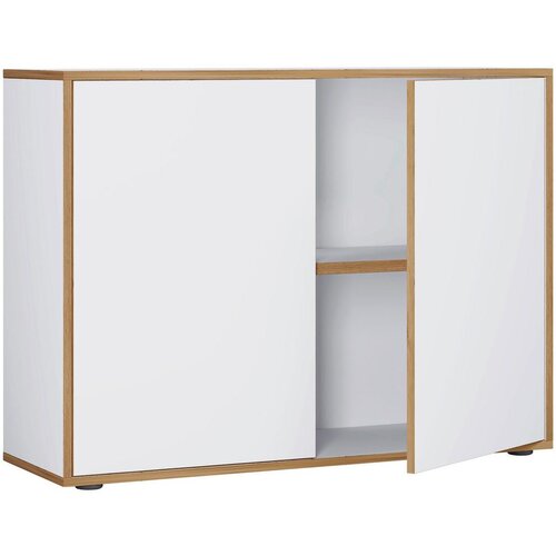 MID.YOU Arhivska Omara Salia B100, Bela, Barva Hrasta Cene