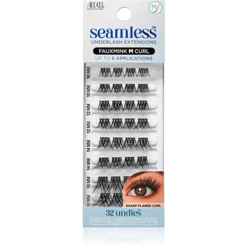 Ardell Seamless Refill Light Modern FauxMink &amp;scaron;opaste lepilne trepalnice brez vozlička M Curl 32 kos Slike