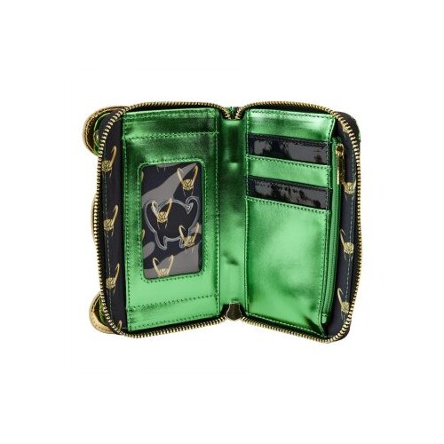 Loungefly Marvel Shine Loki Zip Around Wallet ( 060672 ) Cene