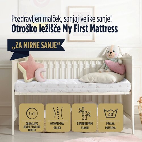 Vitapur LEIE My First Mattress 60x120 cm Slike