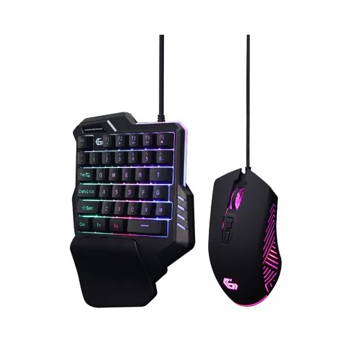 Gaming tastatura + miš 2-in-1 backlight USB desktop kit GEMBIRD, GGS-IVAR-TWIN, USA layout