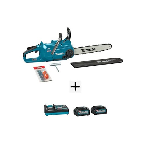 Makita akumulatorska lančana testera 400mm XGT 40V UC016GZ + starter set XGT (2 x 4Ah BL4040 + brzi punjač DC40RA) 191L77-9 Cene