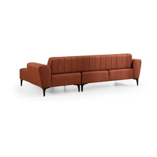 Atelier Del Sofa Ugaona garnitura Hamlet, 95x43x230 cm, Bronzana Slike