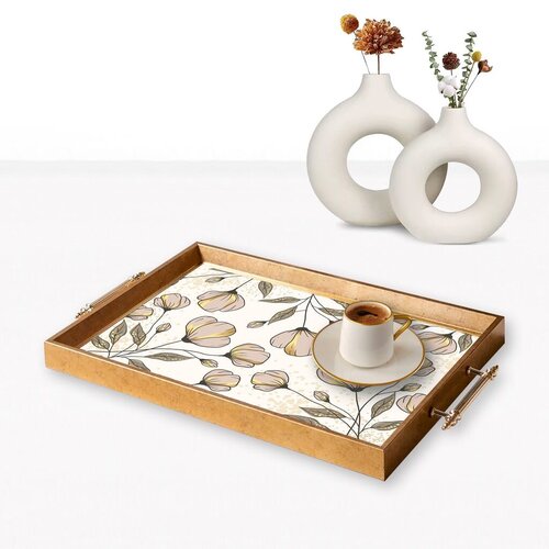 Aberto Design Poslužavnik TPEA9826 50 x 29 x 3.5 cm, Šareni Cene