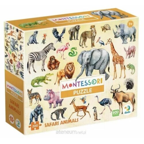  MONTESORI PUZZLE SAFARI 200PCS 300637 Slike