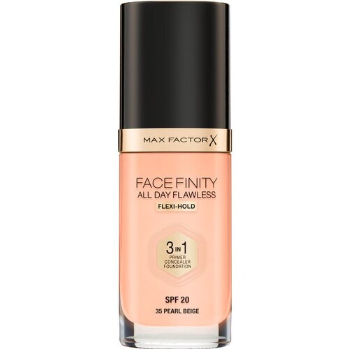 Max Factor Facefinity All Day Flawless dolgoobstojen tekoči puder SPF 20 odtenek 35 Pearl Beige 30 ml Cene