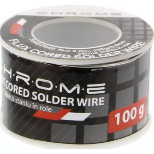 Tinol kalaj za lemljenje CHROME 0.8mm 100g Cijene