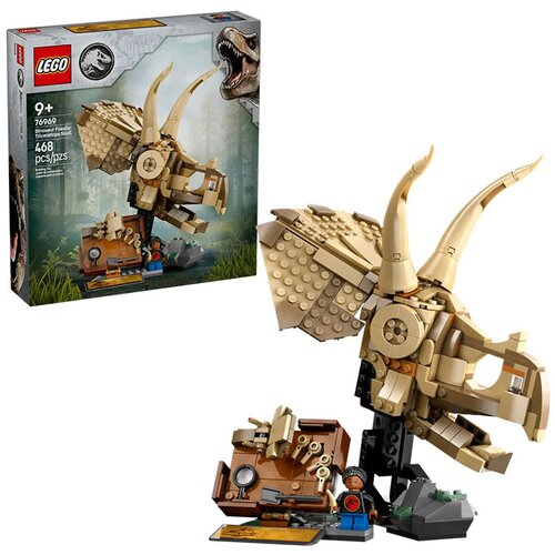 Lego Jurassic World: Dinozavrski fosili: triceratopova lobanja Cene