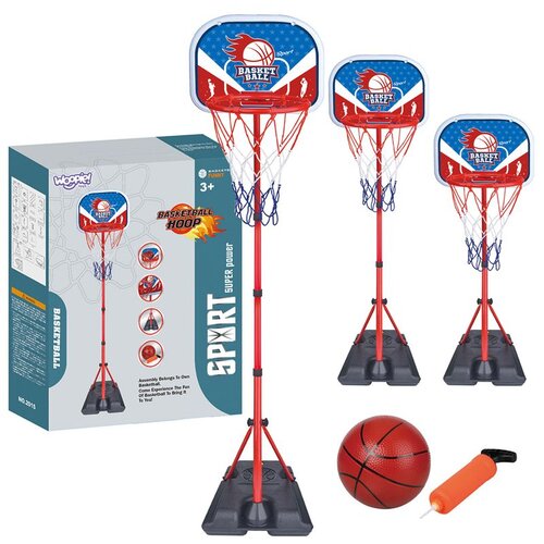 Woopie set za ko&scaron;arku - samostojeći, regulirana visina 90-170 cm + lopta Cijene
