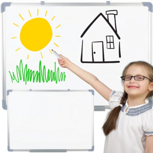 Magnetic Hanging Board Dry Erase White 45x60cm Cijene