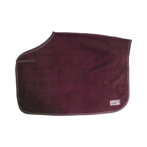 Kentucky Horsewear Jahalno pregrinjalo "Quadrat heavy fleece" bordeaux - M Cene