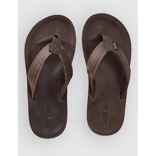 Rip Curl Surf Revival Leather Open Toe Sandals dark brown Slike