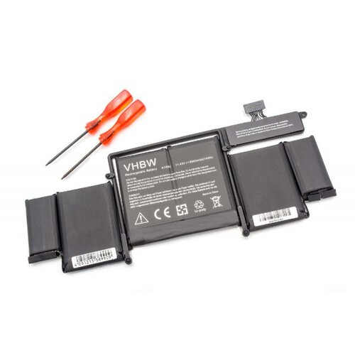VHBW Baterija za Apple MacBook Pro 13&amp;amp;quot; Retina Display / A1582 / A1502, 6500 mAh Slike