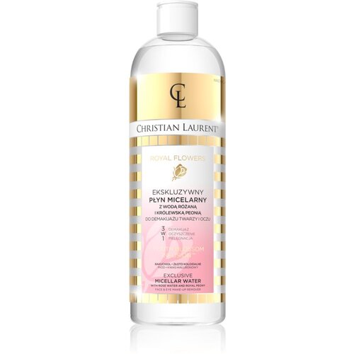 Christian Laurent Royal Flowers čistilna micelarna voda za odstranjevanje ličil 3v1 500 ml Slike